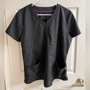 🩺2 for $20🩺 Black Women's V-Neck Scrub Top